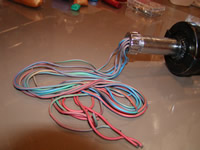 Extude polymer clay strings